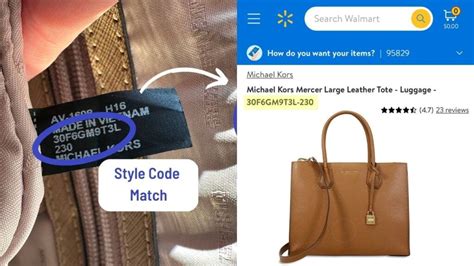 inside of a real michael kors bag|Michael Kors authenticity code.